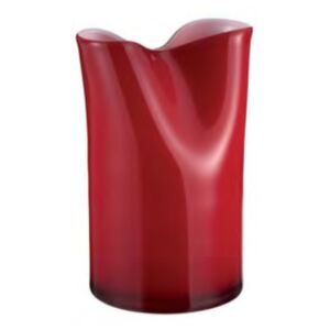 Váza CRASH OL01895 červená H35cm