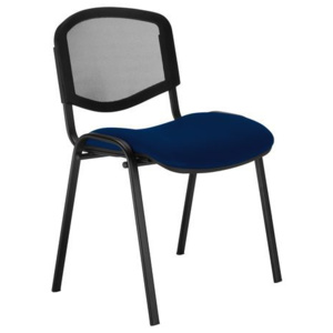 Konferenčná stolička ISO Mesh, modrá