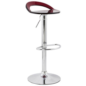 Moderná barová stolička Jackson červená