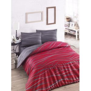 Set posteľného prádla s plachtou na dvojlôžko Claret, 200 × 220 cm