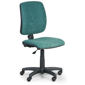 EUROSEAT Kancelárska stolička TORINO II bez podpierok rúk, zelená