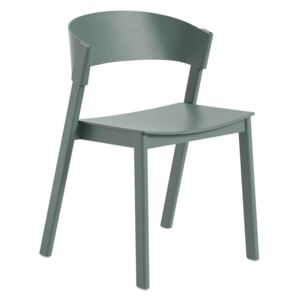 Muuto Stolička Cover Side Chair, green
