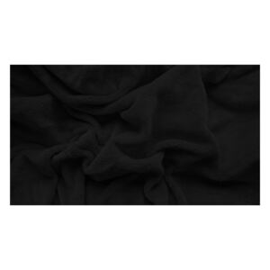 JAHU collections Plachta mikroplyš Comfort 180 × 200 cm – čierna