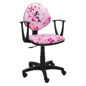 MAXMAX Dětská otočná židle PATRICIA - LADY