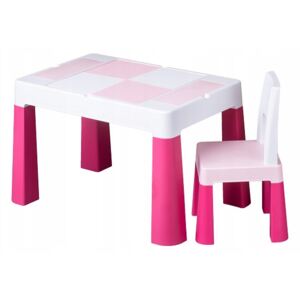 Tega Multifun zostava detský stôl+stolička Farba: ružová