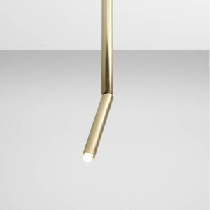 Aldex STICK 1 S | Krátka zlatá stropná lampa