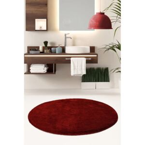 Červený koberec Milano, ⌀ 90 cm