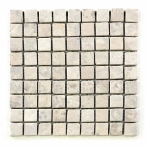 OEM D01642 Mramorová mozaika Garth - krémová – obklady 1 m2