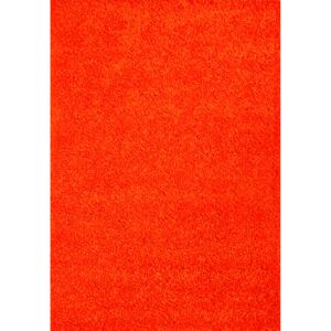 Kusový koberec Efor Shaggy 3419 Orange - 80x150 cm