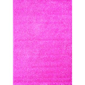 Kusový koberec Efor Shaggy 7182 Pink - 80x150 cm