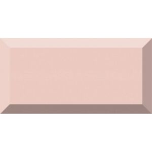 Obklad ružový matný 10x20cm vzhľad tehlička BISELLO ROSA