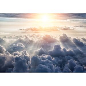 Fototapeta, Tapeta Above The Clouds Sky, (211 x 91 cm)