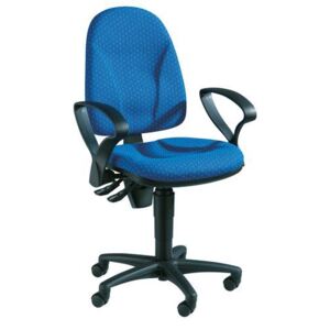 Kancelárska stolička E-star, modrá