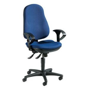 Kancelárska stolička Support, modrá