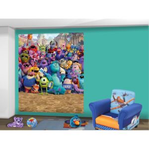 Detské tapety, Monsters University, Walltastic - 202x243cm