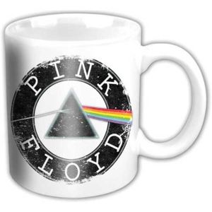Hrnček Pink Floyd - Vintage Circle White