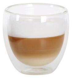 TORO Sklenený hrnček Cappuccino TORO dvojité borosilikátové sklo 280ml