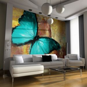 Fototapeta - Painted butterfly 200x154 cm