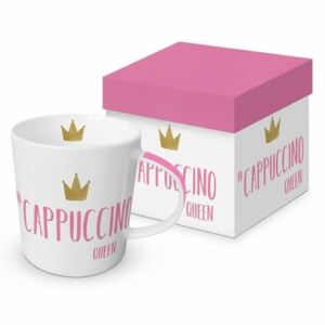 Porcelánový hrnček v krabičke Cappuccino Queen - 300ml