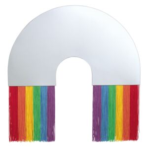 Nástenné zrkadlo DOIY Rainbow, 48 x 50 cm