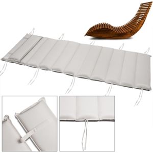 Jurhan & Co.KG Germany Detex® - elastická podložka na ležadlo do sauny - 7cm hrubá, bežová 100% polyester JR11