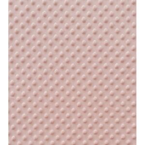 Metráž látka minky fleece bodka ružový pudrový | RTex