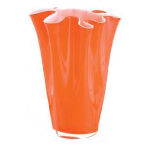 Váza WAVE OL00558 oranžová H40cm