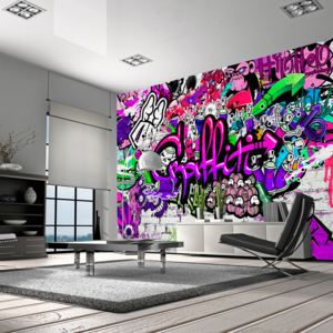 Fototapeta - Purple Graffiti 200x140
