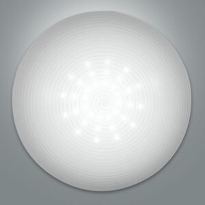 Kúpeľňové svietidlo FABAS PANDORA CEIL.LAMP WHITE RULED LED WW IP44 D.40 3104-65-258